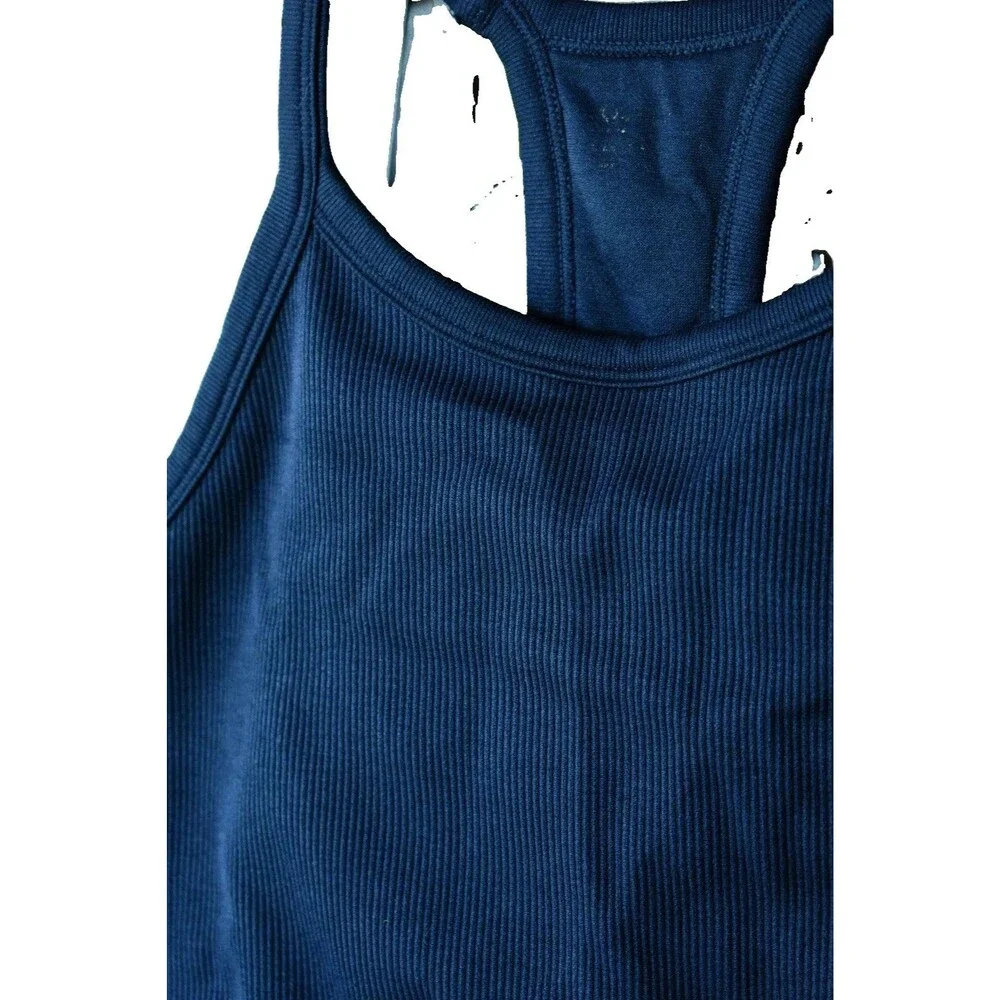 Navy Sports Bra/Double Layered Bra/ Fits Like Size Small/medium